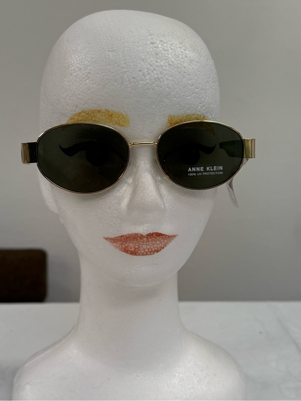 Anne Klein Gold Frame Sunglasses